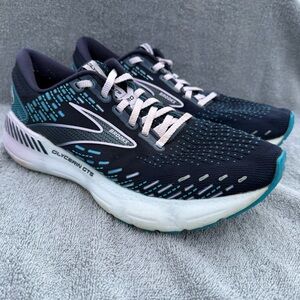 Brooks Glycerin CTS Navy and Teal Athletic Shoes